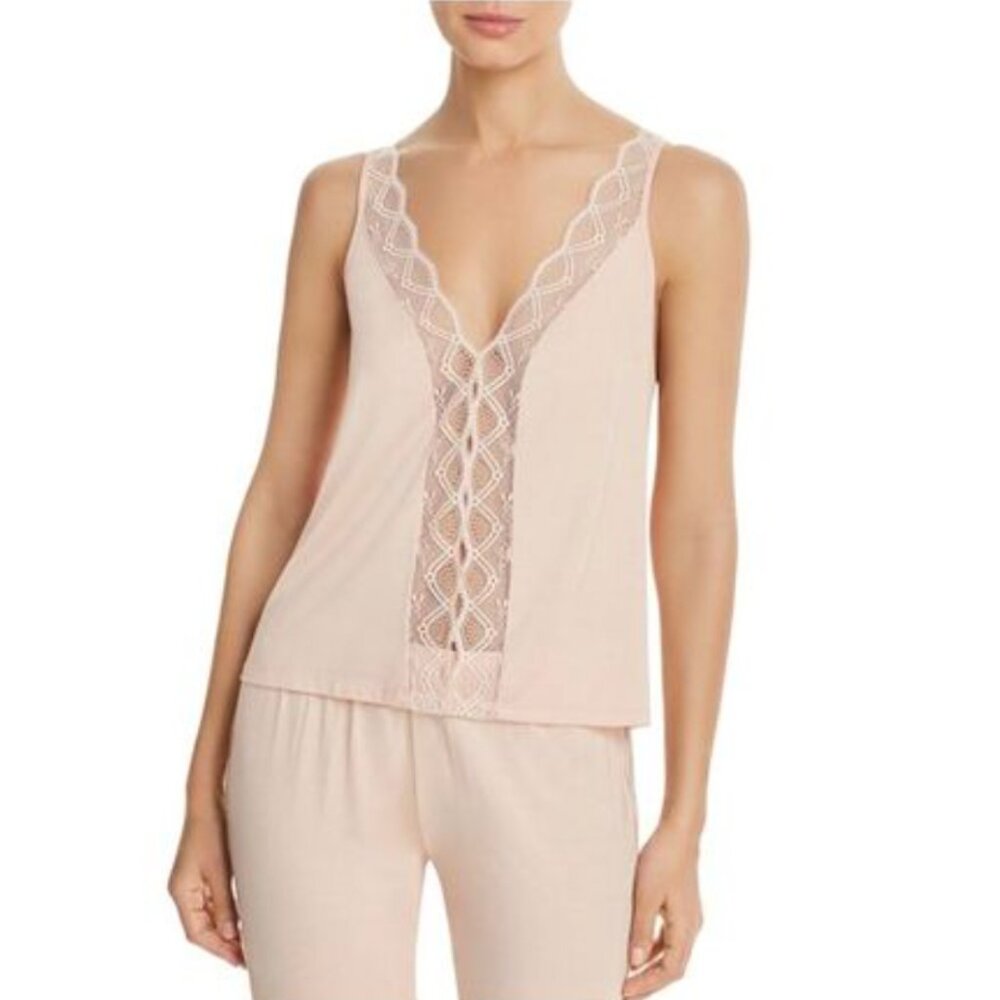 EBERJEY Intimates Coral Sleep Set Pajama Top and Pants, Large